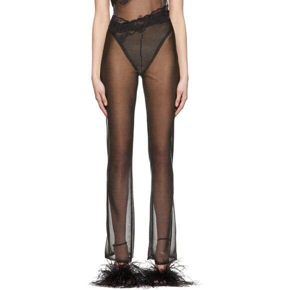 Vaillant Studio Leggings Size M Womens Black SSENSE Exclusive $570 - Picture 1 of 14